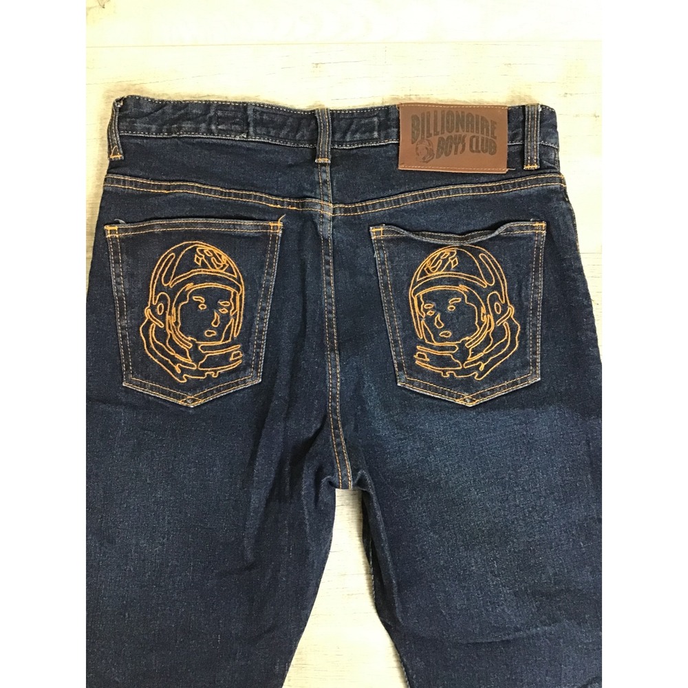 Billionaire Boys Club Men's Dark Blue Denim Dromeda Slim Cut Jeans Size 32 NWOT - Picture 7 of 10